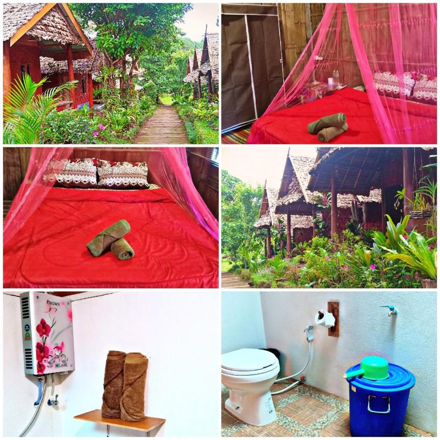 ลุงนะ โฮมสเตย์ ปางอุ๋ง แม่ฮ่องสอน Ban Huai Makhuea Som Eksteriør billede